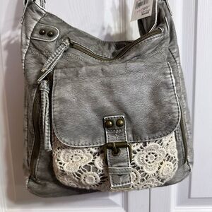 Stylish Gray Shoulder Bag